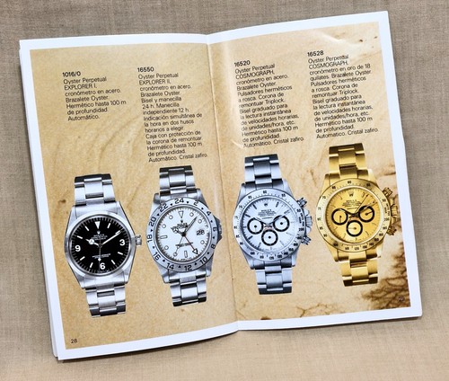 Rolex 1988 catalogue 16760 - 1988,