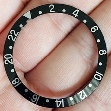 Inserto nero Rolex per Gmt