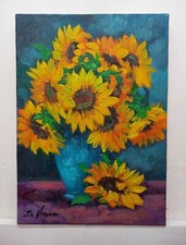 Quadro Dipinto Vaso con