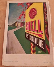 Pubblicita 1930 shell pompa - 1930,