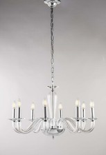 Luxury LGT 138 8 Light Chrome
