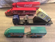 Lotto di 4 Camion (lott 4 Truck) 1:87 (1:72)- Coca Cola