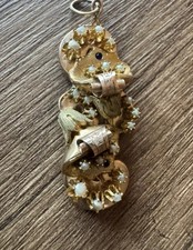 antico ciondolo pendente oro borbonico