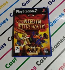 PS2 LOONEY TUNES ACME ARSENAL PLAYSTATION 2 ITALIANO COMPLETO QUASI NUOVO 