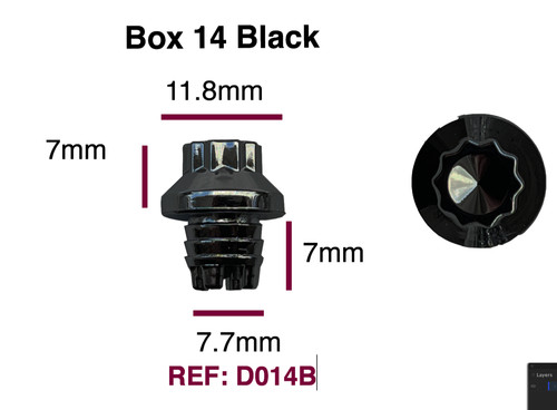 D014 borchie ricambio per - d014,