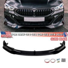 Gloss Black Front Bumper Lip