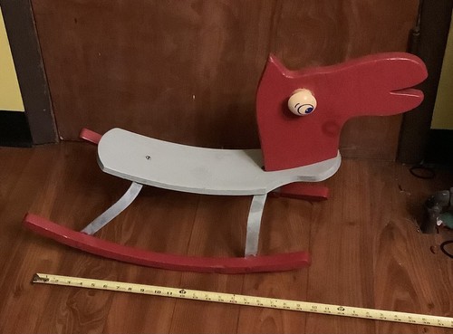 Raro cavallo dondolo vintage - raro,