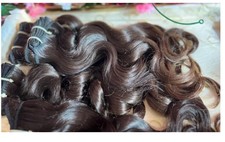 • 3 Fasci Capelli Onda Corpo Indiano 18” 18” 18” – 100% Capelli Umani Non Trasformati