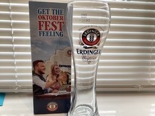 ERDINGER  Limited Edition Pint Glass - NEW - Perfect For Home Bar . Boxed