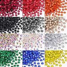 1440pz Strass Vetro Flatback