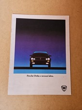 Lancia Delta Brochure In Lingua Italiana 