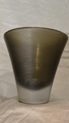 Vaso svasato vetro verde - svasato, in