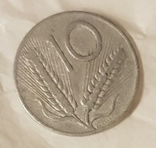 Moneta 10 lire 1955 in perfetto stato rara