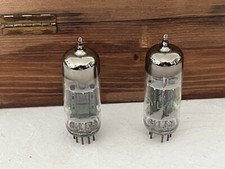 Vendo coppia valvole 6350 Sylvania, D getter, nos, anni '50