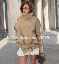 ZARA NUOVO TRENCH DONNA CON