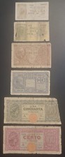 ITALIA-SERIE 6 BANCONOTE DEL
