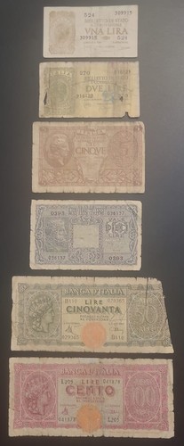 Italia serie banconote del - italia-serie, 6