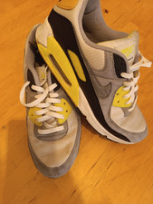 nike air max 90 uomo - Nere bianche e gialle - Molto Usurate EUR 46