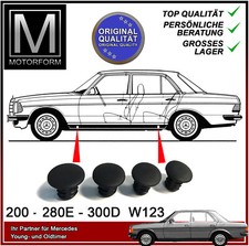 Set 4 tappi in gomma attacco