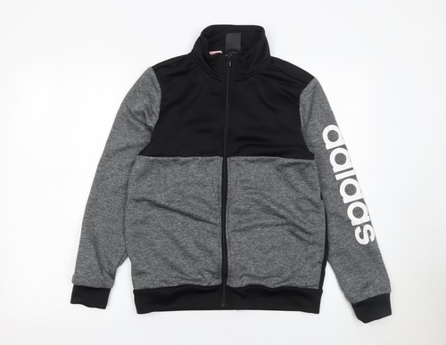 Giacca pista adidas grigia - giacca,