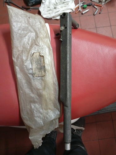 Leva freno mano ape 150 - mano,
