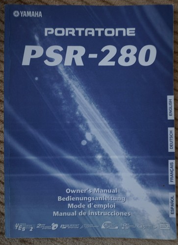 Yamaha psr 280 - yamaha, portatone
