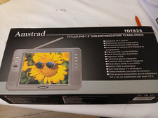 TV portatile Vintage - AMSTRAD TDT825 - TFT LCD DBV-T8 con sintonizzatore TV 