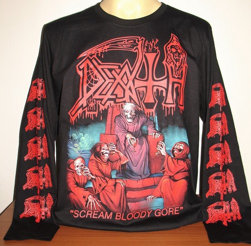 Shirt manica lunga death - t-shirt,