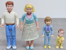 Bambola Vintage Fisher Price Loving Family Mamma Papà e Bambini (1993)