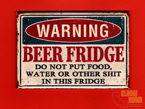 Insegna birra frigo vintage - insegna,