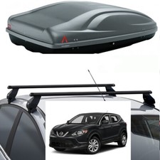 BOX AUTO PORTAPACCHI ALL TIME 480+BARRE PORTATUTTO PER NISSAN QASHQAI ANNO 2016