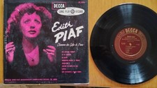 EDITH PIAF  LP 25 cm STAMPA