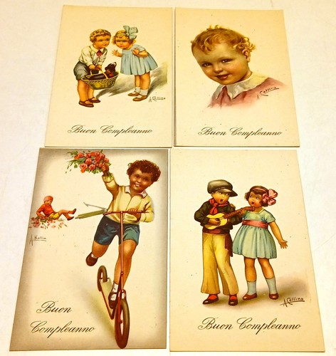 Cartolina lotto 10 - cc-,