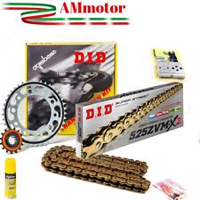 Did Kit Honda Varadero XL 1000 2000 Catena 525 ZVMX2 Oro Trasmissione Per Moto