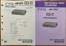 SONY XES-X1 DIGITAL CROSSOVER
