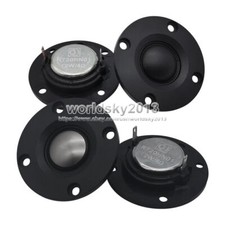 2x 2" pollici 4/8Ohm 12W NdFeB Tweeter Driver Altoparlante Audio Alti #F4