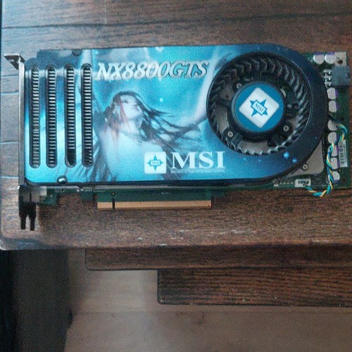 Msi geforce nx8800gts - geforce,