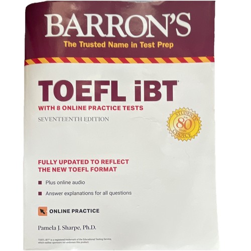 Barron toefl ibt - barron's, ed