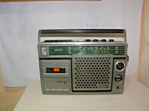 Radio cassetta sony cf270s - radio,