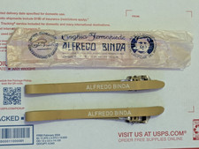 Pedale bici Cinelli giallo vintage nuovo NOS Alfredo Binda puntale pelle