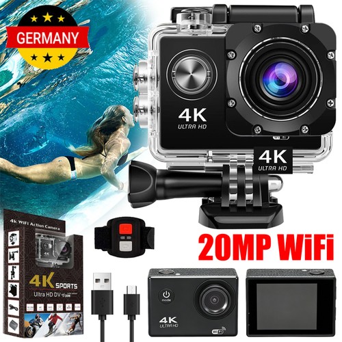 Action camera ultra wifi - action, 4k