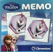 Clementoni—Memo Disney Frozen—Gioco da tavolo—da 4 anni in su
