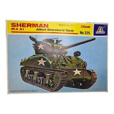 Italeri Sherman m4 a1 allied standard tank