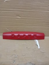 Targa Insegna Alluminio  Scritta  Posta Vintage Cassetta Postale Buca Lettere