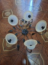 Plafoniera classica in ferro