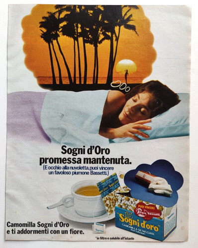 Pubblicita camomilla sogni - pubblicita',
