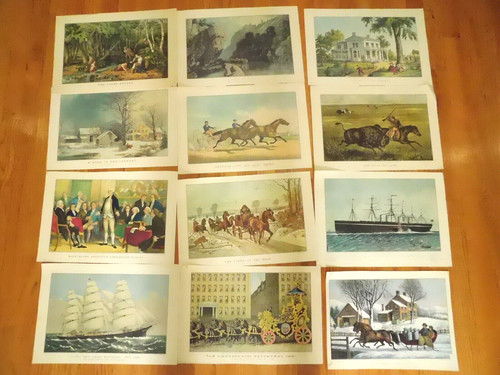 Stampe litografiche currier - stampe,