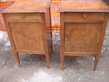 COPPIA COMODINI INTARSIATI STILE LUIGI XVI MA EPOCA 1960 EMILIA - BUONO STATO