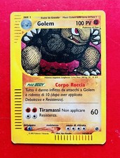 Lotto carte pokemon Golem