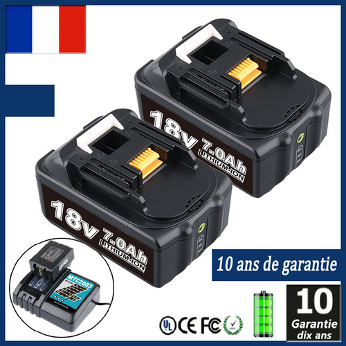 Pour batterie makita - 4x,